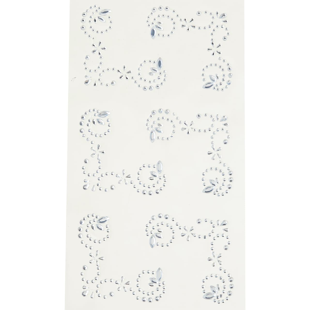 12 Packs: 6 ct. (72 total) Photo Corner Adhesive Rhinestones by Recollections™